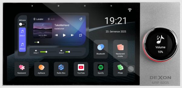 MRP 8205 nástěnný přehrávač se zesilovačem